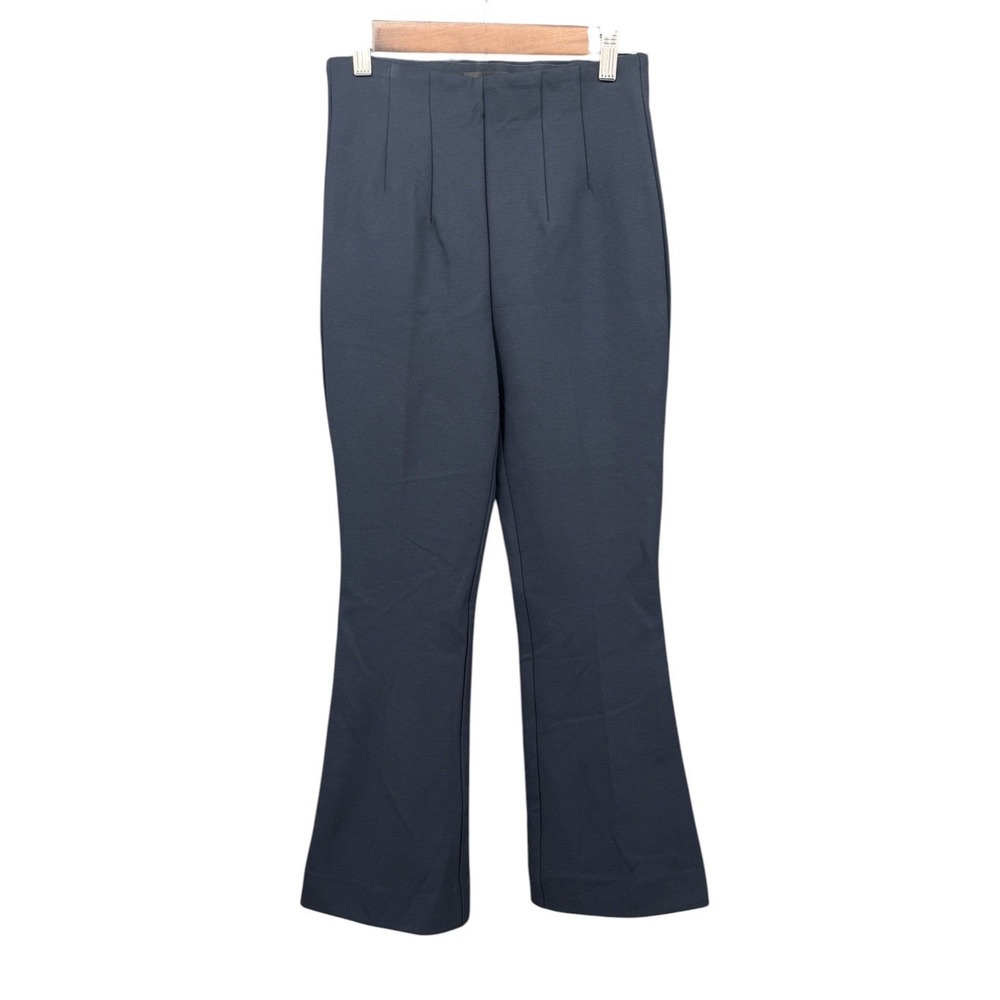 Banana Republic Factory Women's Ponte Bootcut Cropped Pull-On Pants XS NWT Blue